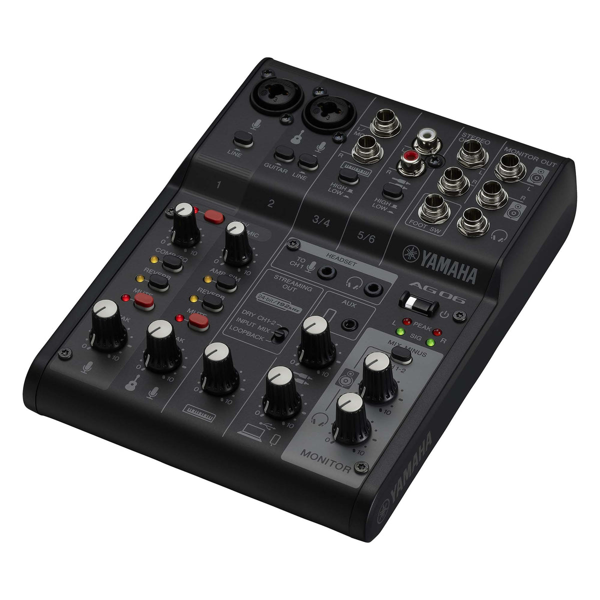 Yamaha AG06 Mk2 6-channel Mixer and USB Audio Interface – Patchwerks