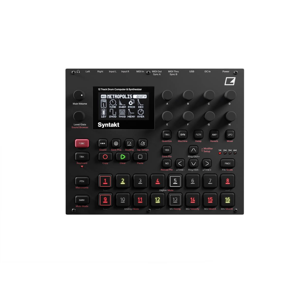 Elektron Syntakt Drum Computer and Synthesizer – Patchwerks