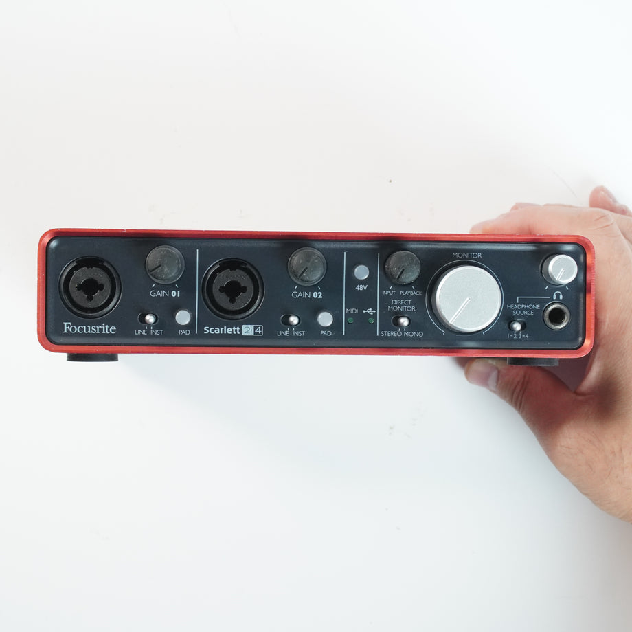 Used Focusrite Scarlett 2i4 Gen2 – Patchwerks