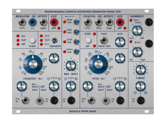 TipTop + Buchla Model 259t Programmable Complex Waveform Generator (Pre-Order)