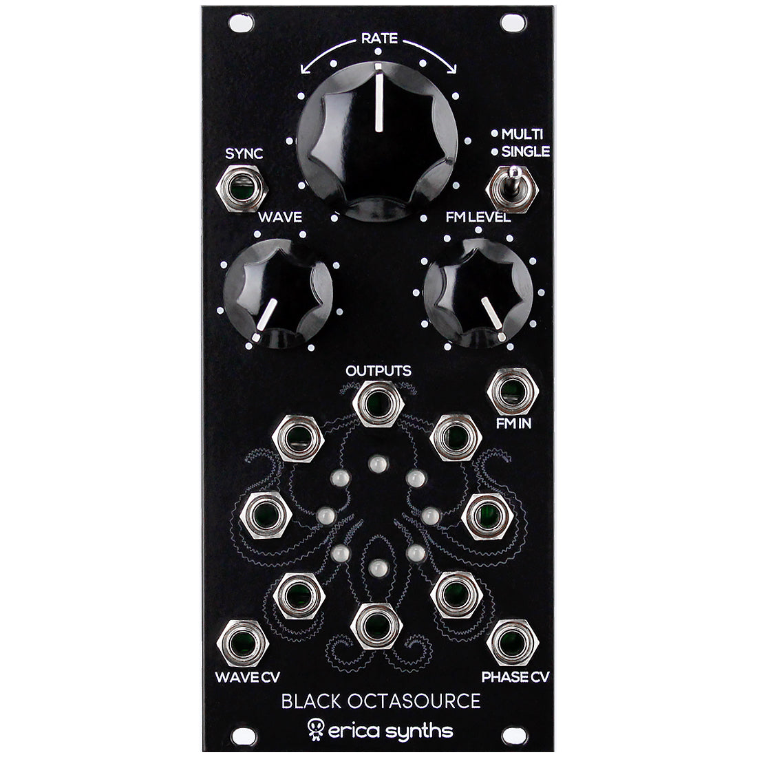 Erica Synths Black Octasource 8-way LFO – Patchwerks