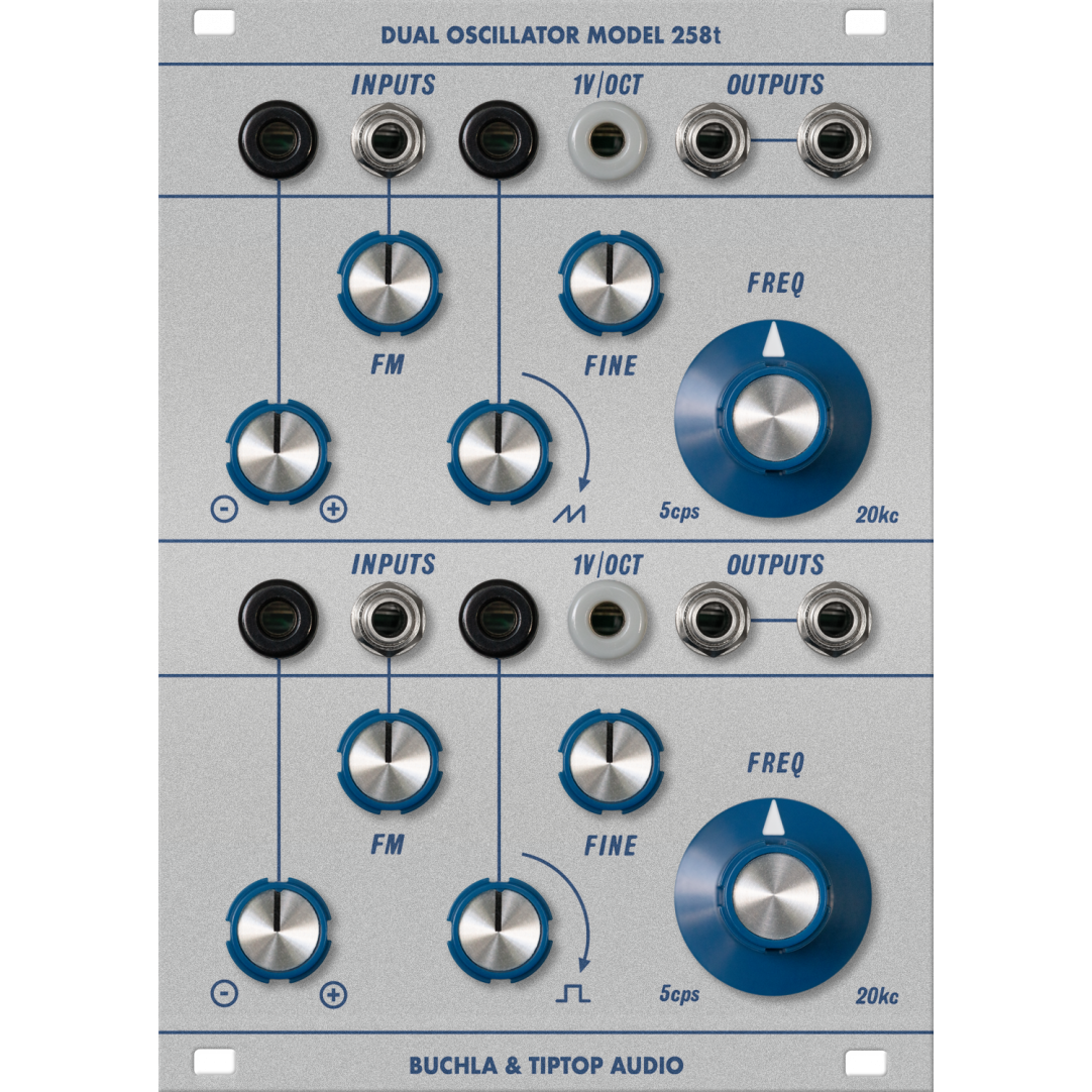 Tiptop Audio Buchla 258t Dual Oscillator – Patchwerks