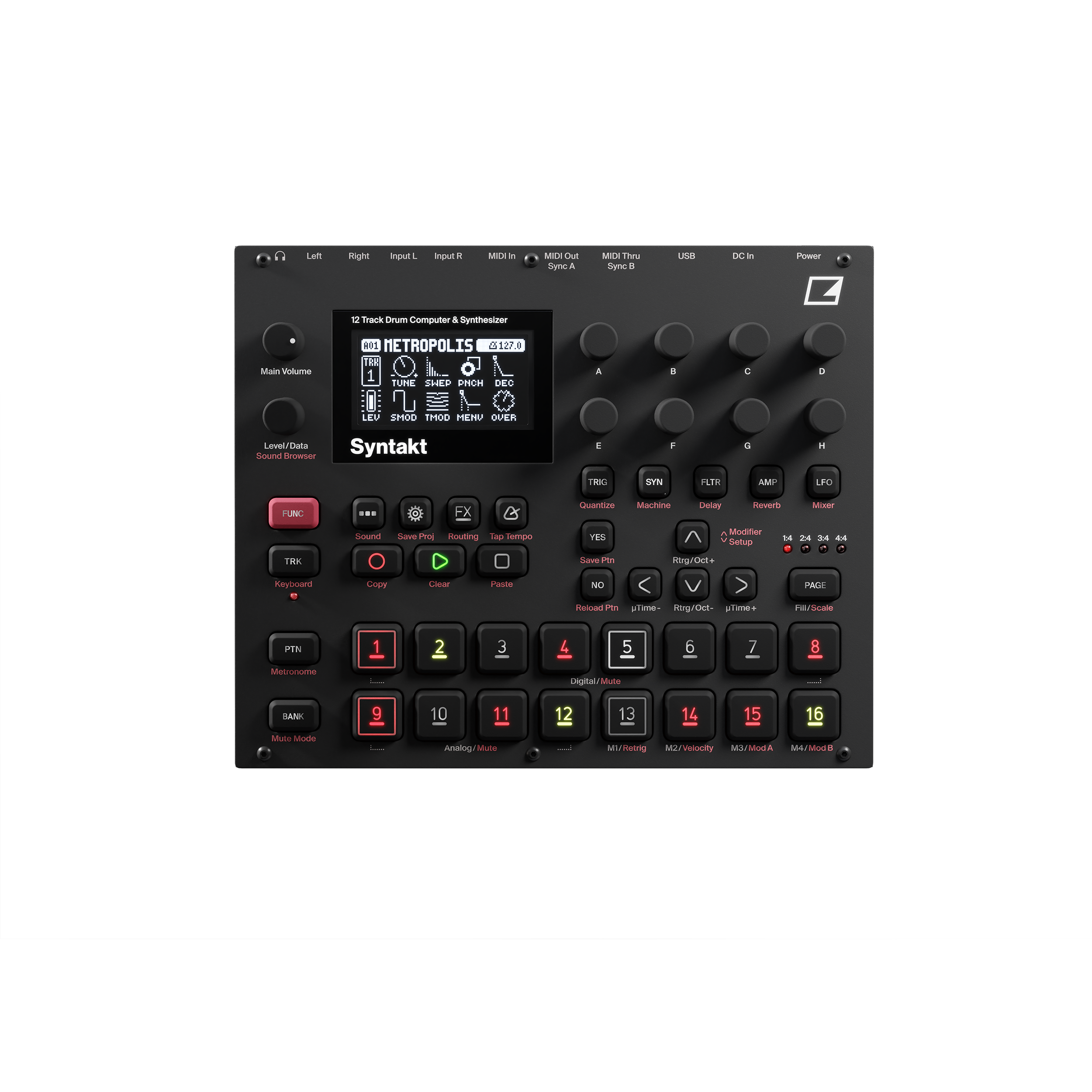 Elektron Syntakt Drum Computer and Synthesizer