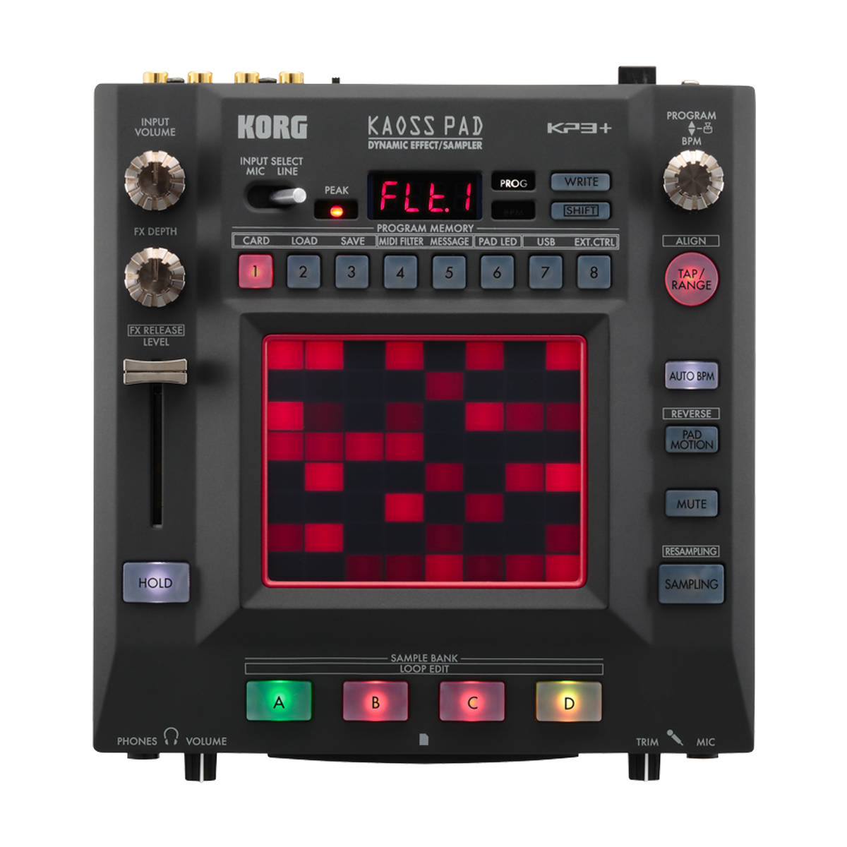 Korg Kaoss Pad KP3+ Realtime FX/Sampler – Patchwerks