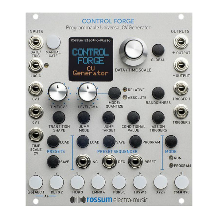 Rossum Electro-Music Control Forge Programmable Universal CV Generator  (Demo)