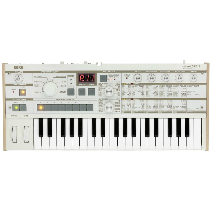 Korg microKORG-S White – Patchwerks