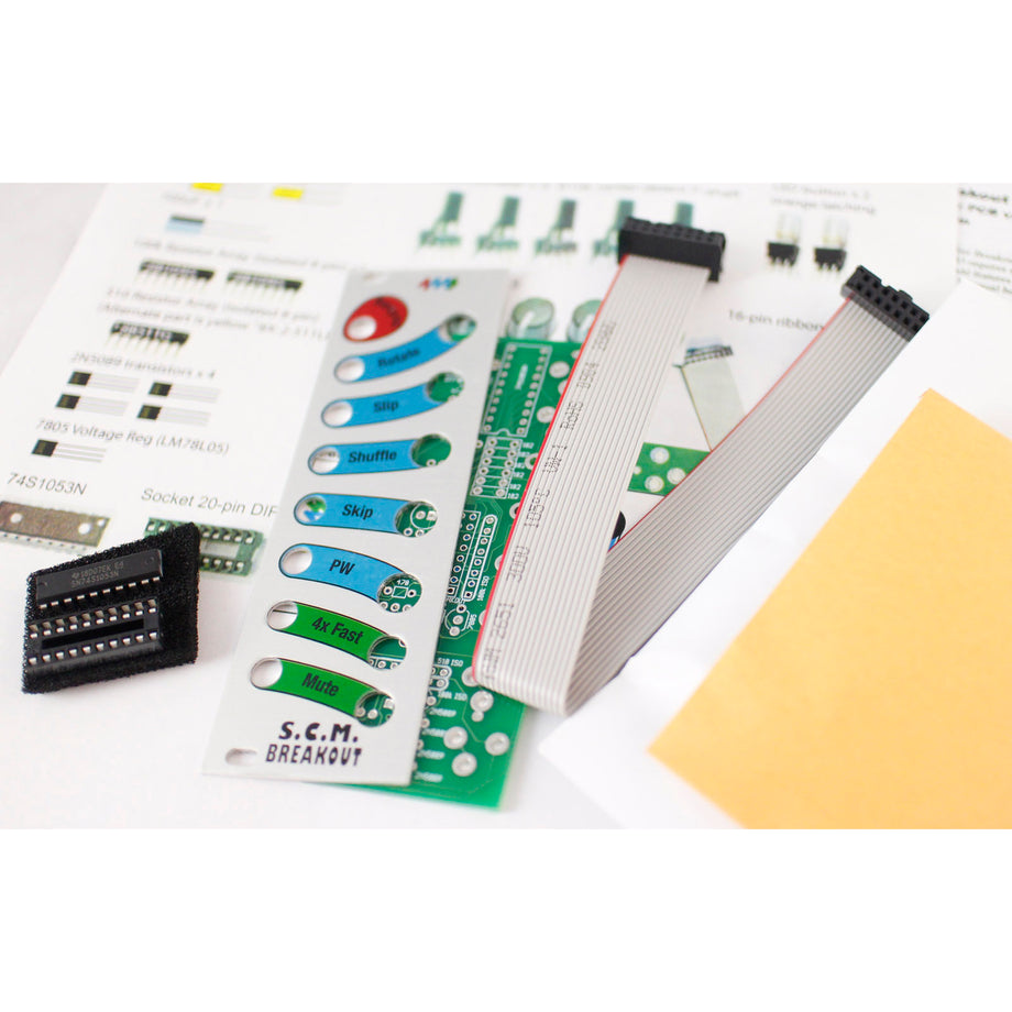 4ms Company Shuffling Clock Multiplier (SCM) Breakout Full Kit