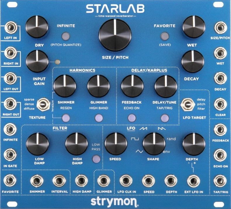 Strymon StarLab Time-Warped Reverberator – Patchwerks